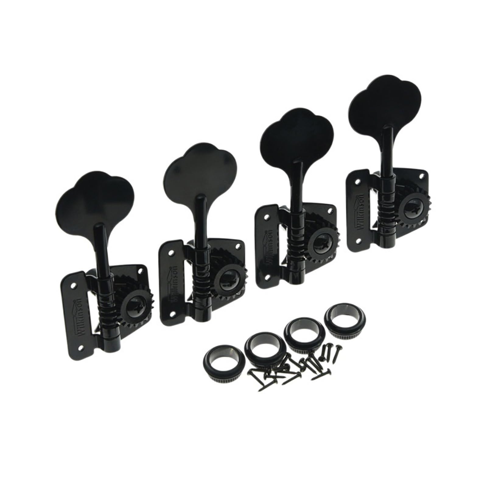 kołki stroikowe Zestaw 4 Melodii Gitary Lewej Ręki Z Dodatkowymi Otwartymi Tunerami (Color : 1 set (4 pcs))