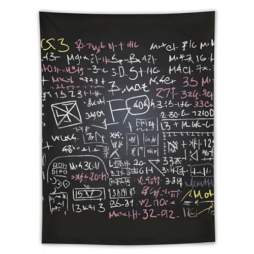 Formule mathématique tapisserie grand format YKUDBN pour décorer un dortoir ou un bureau