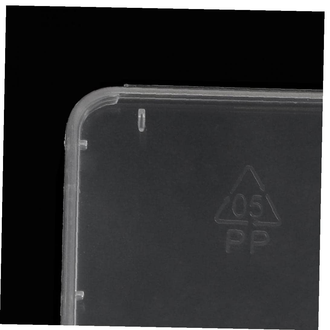 Custodia trasparente Universal SD Scheda di archiviazione Durable SDHC Memory Card Box 10pcs Componenti per computer