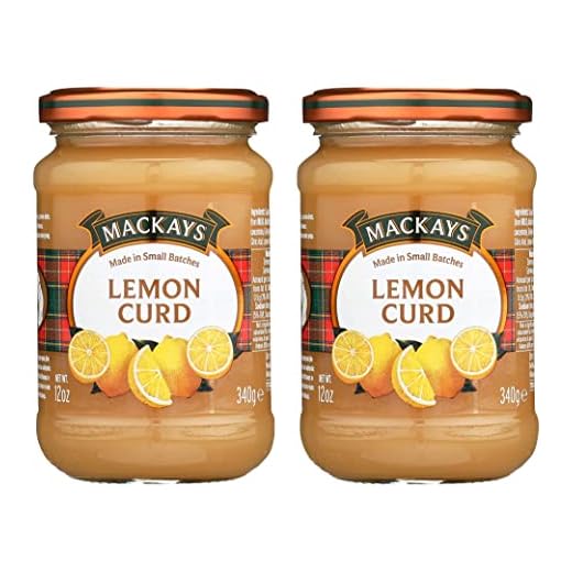 MACKAYS LEMON CURD, 12 OZ