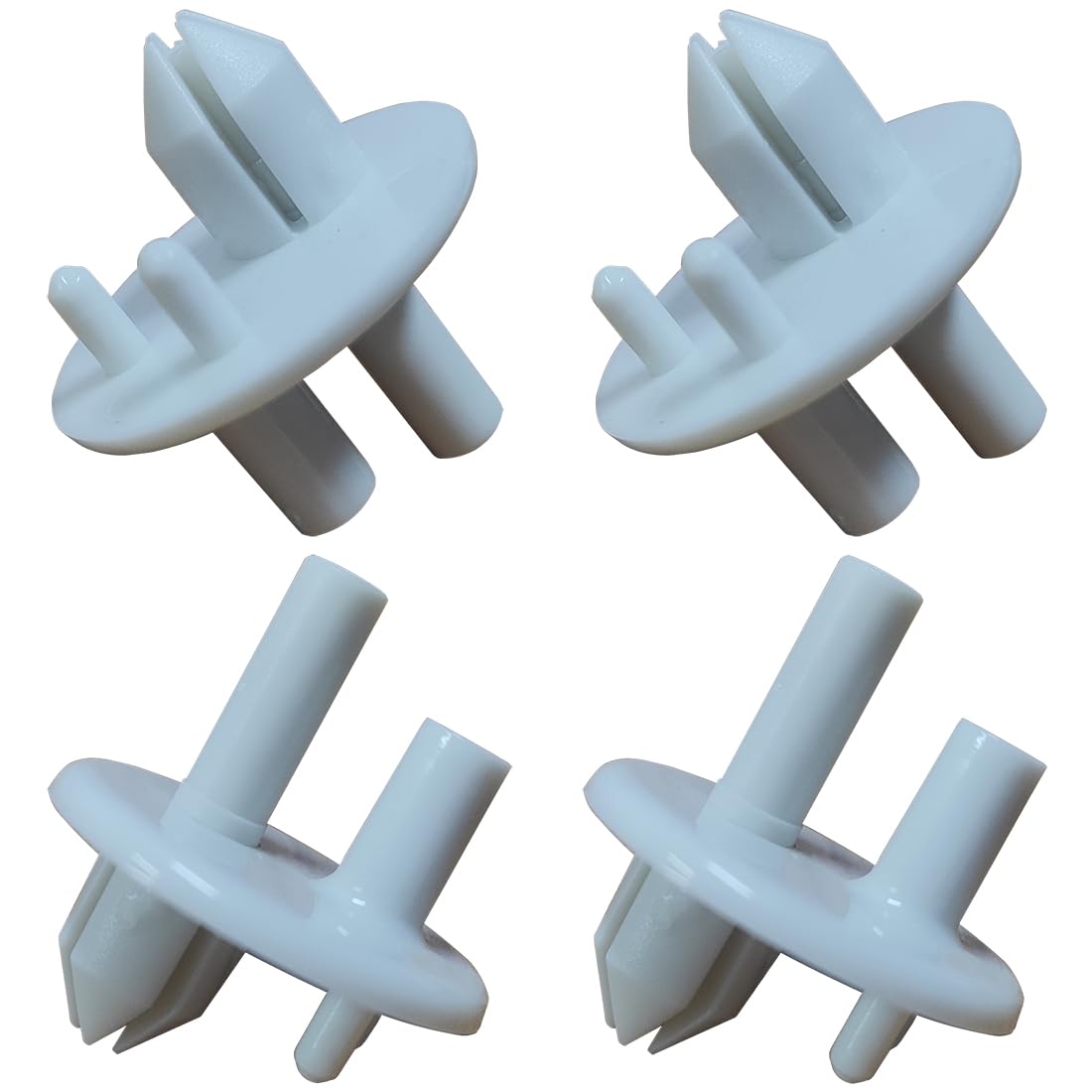 4 Pack 241993001 Support Cover Crisper Cover Support Refrigerator Shelf Support with Frigidaire Refrigerator Replace AP4393090 PS2358879 240350802 1513081 7241993001