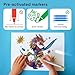 ARTISTRO 24 Metallic Dual-Tip Acrylic Paint Markers for Rock, Canvas, Glass, Wood, & More Fine + Dot Tips