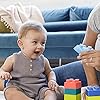 Infantino Super Soft Building Blocks, Easy-to-Hold for Babies & Toddlers, BPA-Free, Multi-Colored, 12-Piece Set #5