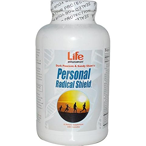 Life Enhancement Radical Shield | 28 Vitamins, Minerals, Antioxidants & More | 112 Servings Cover