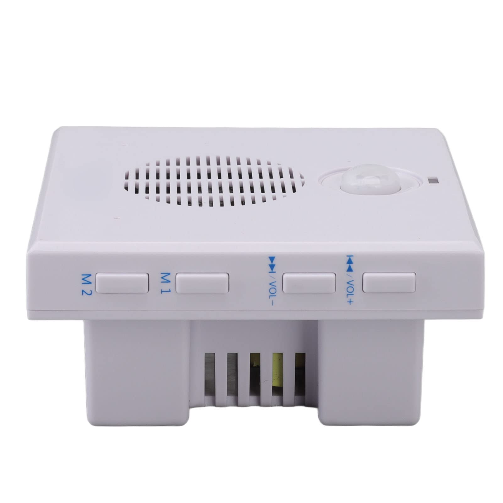 Chrees Sensore di movimento campanello allarme wireless con induzione a infrarossi umana 8 livelli di volume regolabile alloggiamento ABS per magazzino bancario impresa