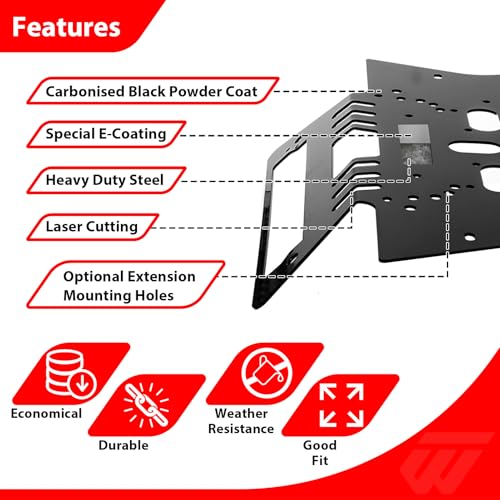 WeiSen No Drill Light Bar Cab Mount Fit for Chevy Silverado 1500 2500 3500 by WeiSen - Used condition - Image 2