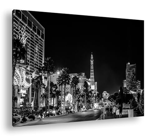 Impression numérique Las Vegas de qualité supérieure cadre en bois