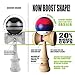 Sweets Kendamas 5-Stripe Boost Kendama - Improves Hand Eye Coordination, Reflexes, All Levels, Stripe Design, Extra String Accessory Gift Bundle (Slushy)