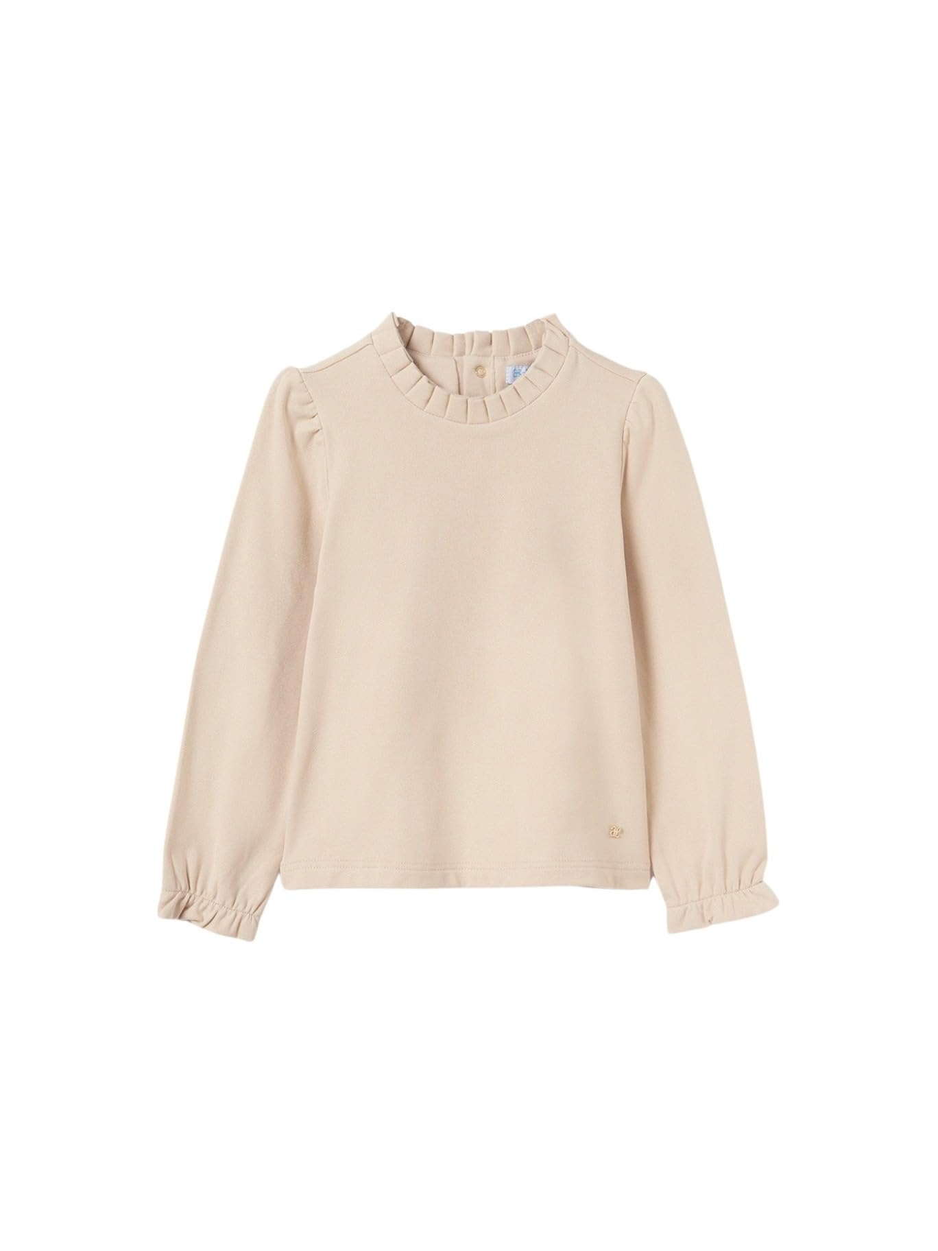 Abel & Lula Dolcevita Interlock Glitter per Bambine e Ragazze Beige