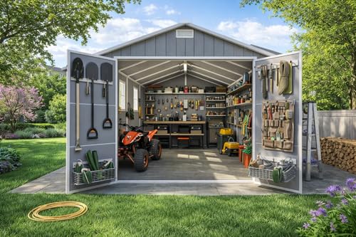 Backyard Storage Shed 8x10