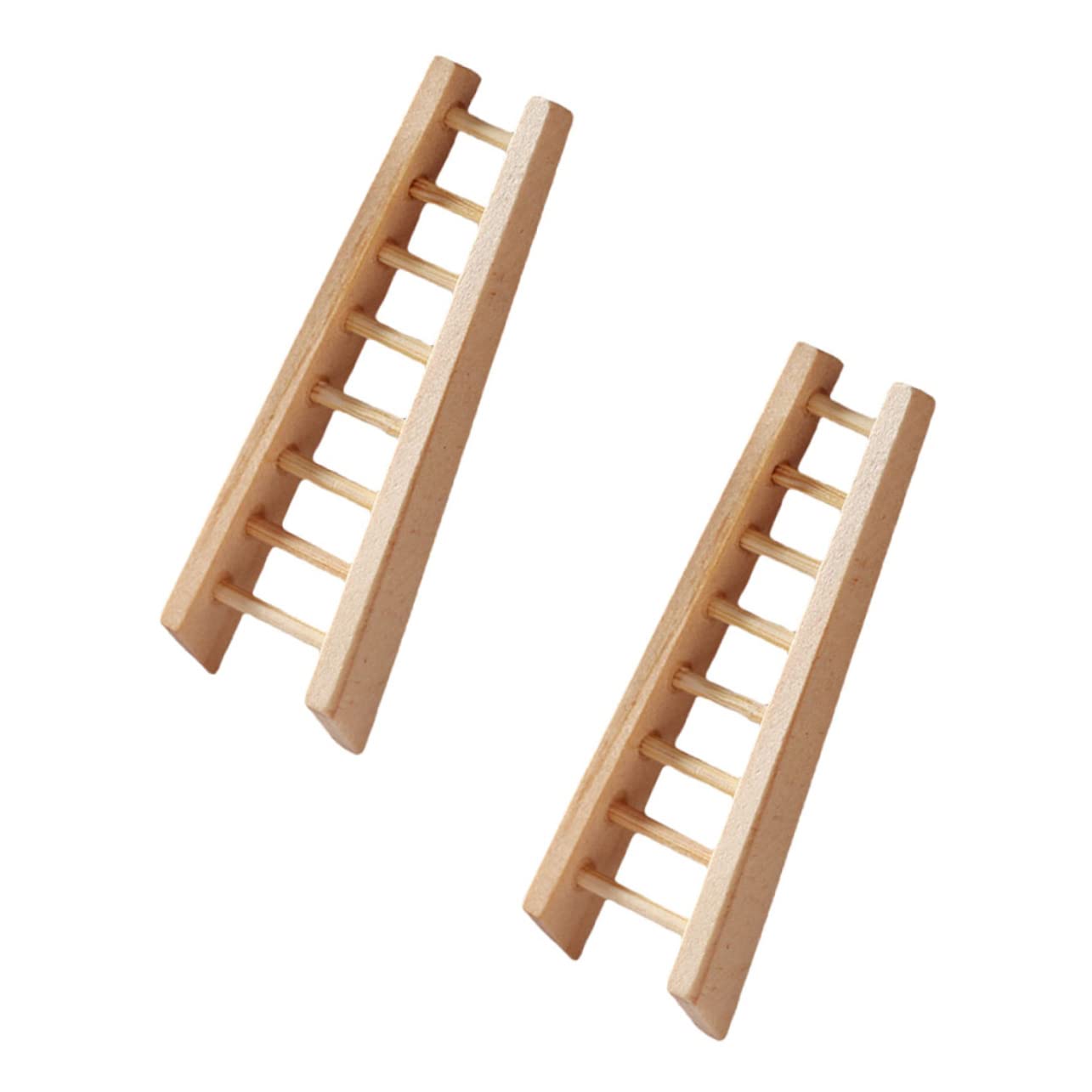 40 Scale In Legno In Miniatura 2x6cm - Per Decorazioni Giardino, Artigianato Fai Da Te, Accessori Per Diorami - Foto 13