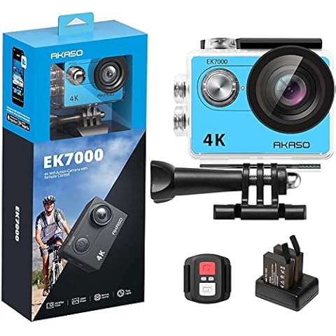 AKASO EK7000 4K Action Camera with Accessories Cover