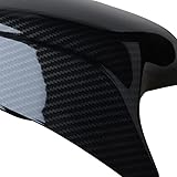 1 Pair Carbon Fiber Side Mirror Cover Cap For Infiniti Q50 Q60 2014-2021 ABS Rear View Side Mirror Cover Mirror Covers Caps(Carbon fiber color) - Image 5