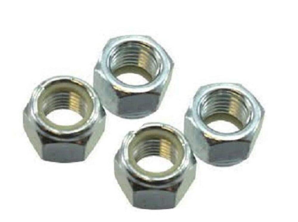 WARREN FASTENINGS SOUTH 1/4"-1/2" Nylon Insert Stop NUT Assortment Grade 5 ZINC 80 Piece