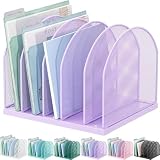gianotter Desktop File Organizer with 5 Compartments