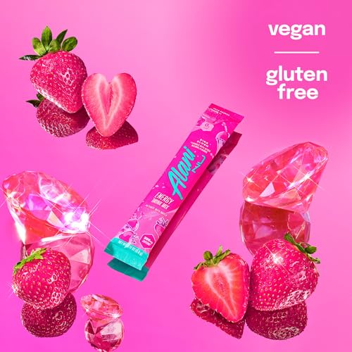 Image of Alani Nu PINK SLUSH Energy Sticks, Energy Drink Powder, 200mg Caffeine, Pre Workout Performance with Antioxidants, On-The-Go Drink Mix, Biotin, B Vitamins, Zero Sugar, 5-10 Calories, 10 Pack