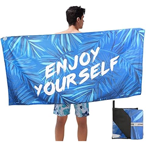 AOOGD Toalla de Playa Grande de Microfibra Cover