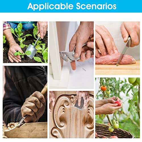 Cobee Schnittfeste Fingerlinge, wiederverwendbar, für Finger, Daumen, Schutzhüllen, atmungsaktiv, für Arbeit, Küche, Garten, Skulptur, 10 Stück