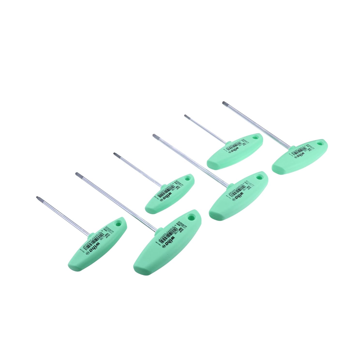 Wiha 36496 Torx Plus T-Handle Set, 6 Piece Set