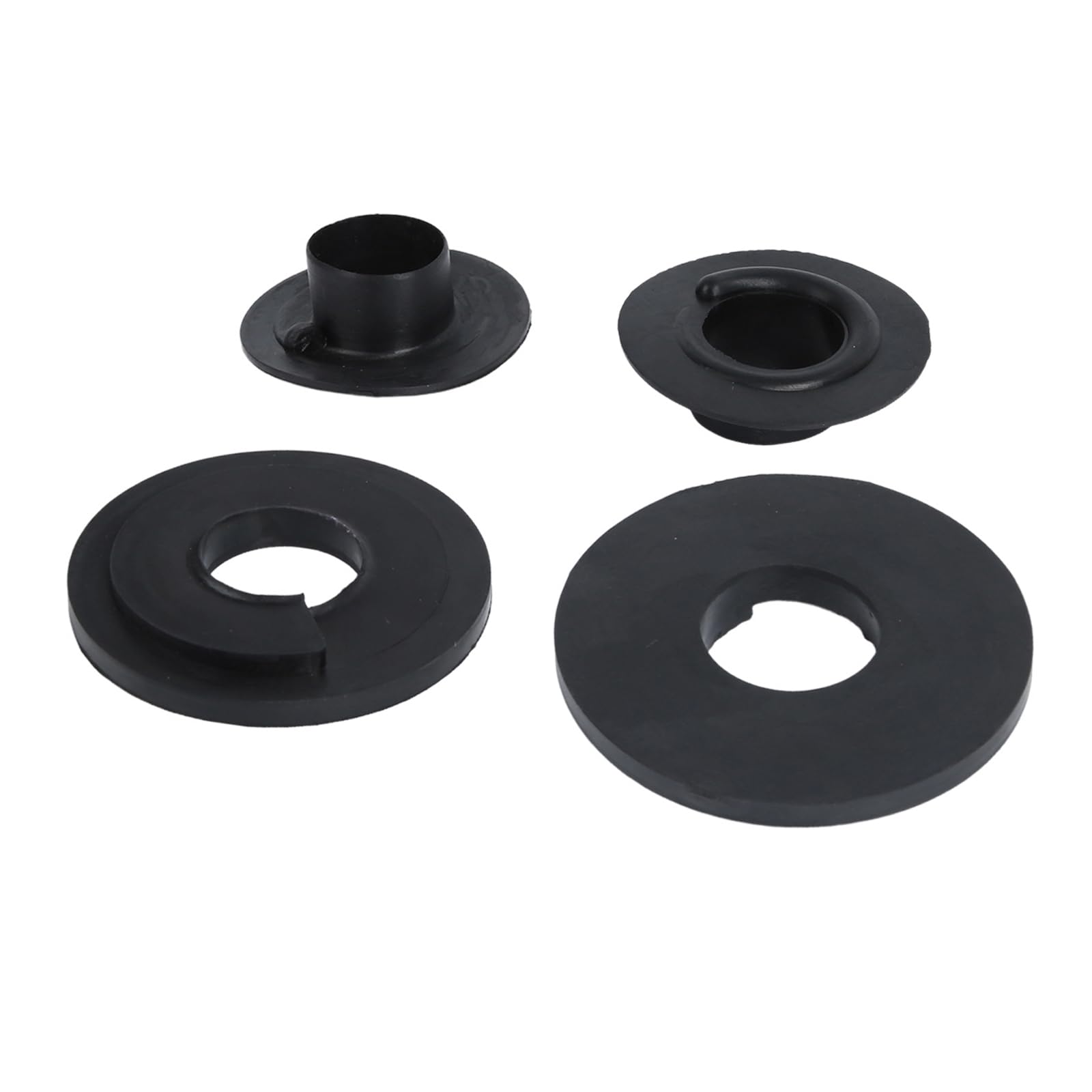 4 Stück Gummifederplatten kompatibel mit Transporter III Bus 1979–1992 Ersetzt 701511147