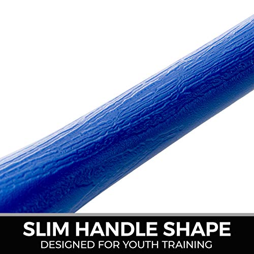 Franklin Sports MLB 30" Authentic Plastic Bat & Ball Set - Blue - image 6