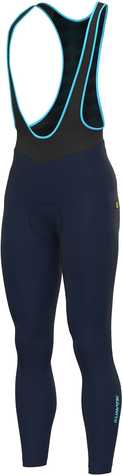 Alè Klimatik K-Atmo 2.0 Salopette Lunga Uomo, Blu Marino (Fondello 4h) - XL, Blu
