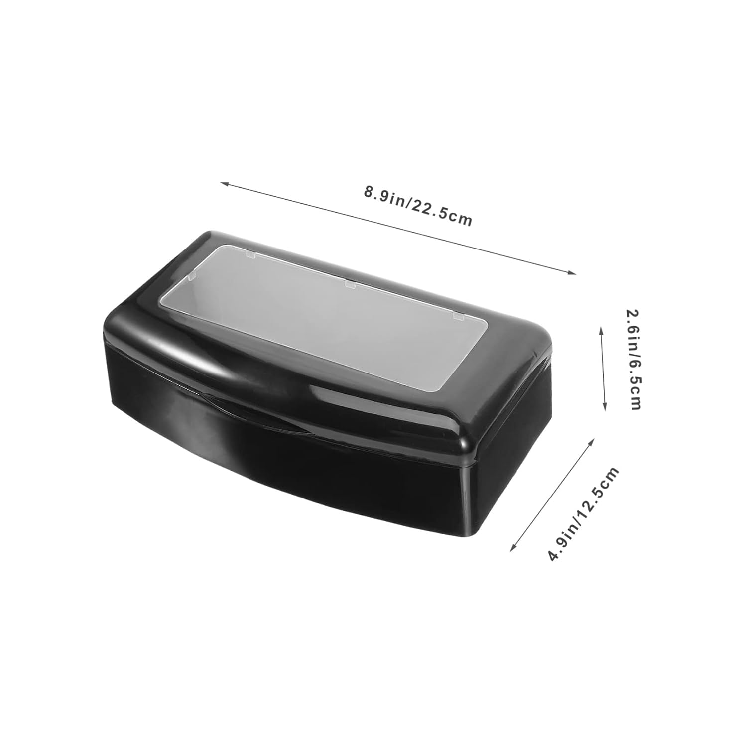 Nail Art Tool Sterilizer Tray Durable Cleaning Container for Nail Tools Manicure Supplies for Salons Easy to Clean Removable Tray for Convenience