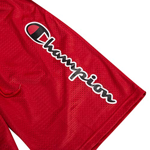 Champion Big and Tall Mesh Basketball Shorts - Quick Dry Gym Athletic Shorts Red - image 2