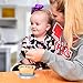 Elacra [4oz, 6-Pack] Glass Baby Food Storage Containers Small Glass Containers with BPA-Free & Locking Lids - Freezer, Oven and Microwave Safe