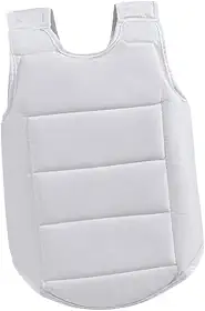 Colaxi Protetor de tórax de karatê, colete de taekwondo, almofada de proteção da barriga superior, blindagem de costela de proteção para muay thai