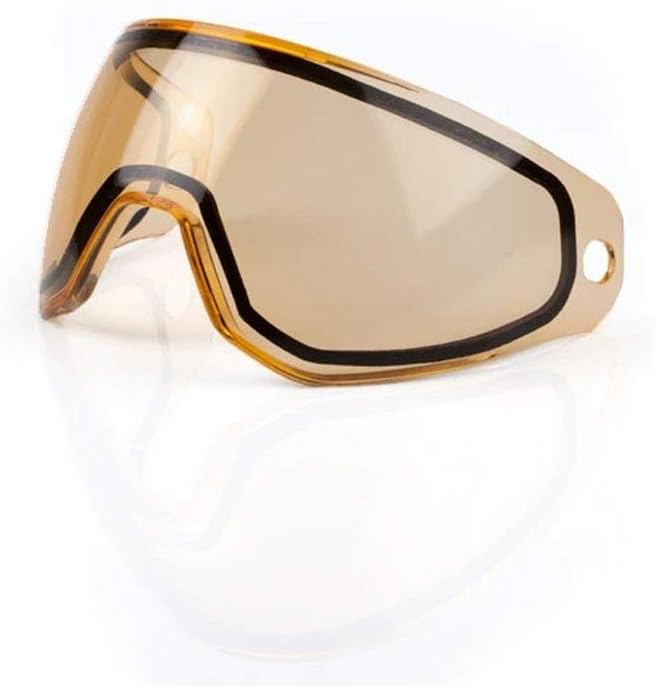 HK Army KLR Paintball Mask Goggle Pure Dual Pane Thermal Replacement Lens - Luminous HD (Amber)