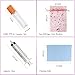 JLIAN MIOR 10pcs 5ml Empty Lip Gloss Tubes Lipgloss Tubes Bulk Lip Gloss Containers, With Free Syringe Exquisite Bag And Cleaning Cloths To DIY Lip Gloss Base Balm Cosmetic