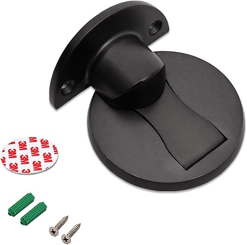 Tope magnético para puerta, tope de puerta magnético invisible, níquel satinado cepillado, no necesita taladro con adhesivo 3M, soporte magnético de disponible en Yaxa Colombia