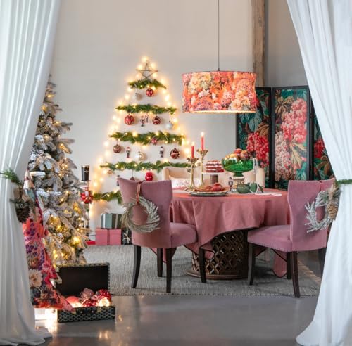 VeroFree 59'x71' Multi Purpose Projector Screen – Portable, Lightweight Wrinkle for Indoor Outdoor Movies, Presentations Events – Easy Setup (1 Doors)