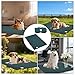 Tbintul Hundedecke für Unterwegs, 95 * 65 cm Tragbare Faltbare Haustiermatte, Waschbar, Orthopädisch, Wasserdicht, Hundedecke Outdoor, Hundematte Auto für Hunde & Katzen (Grün)