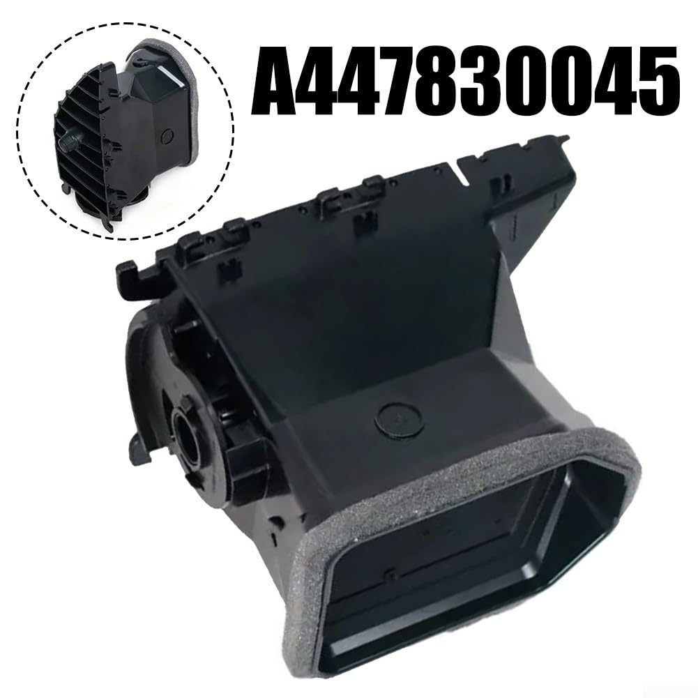 Zilimontt Grille d'aération centrale gauche, grille d'aération de qualité supérieure compatible avec Vito W447 à partir de 2015, A4478300454