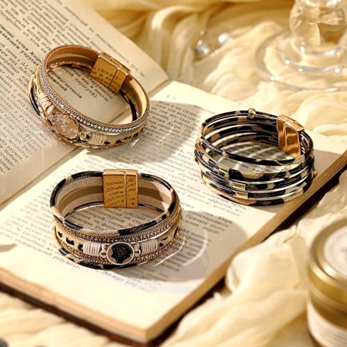 Inbagi 3 Pcs Bracelets for Women3