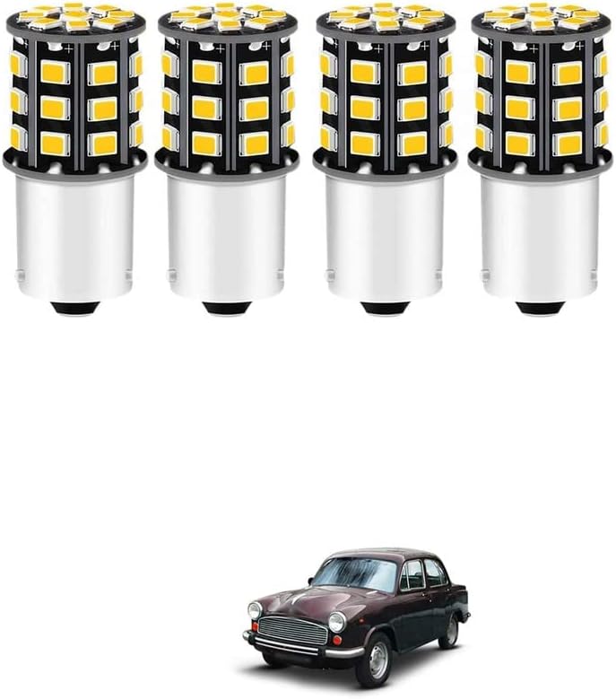 Universal Car Turn Signal Light Bulbs 12V 33 SMD Extremely Bright - Replacement for LED Turn Signal Tail Light Bulb Comfortable With Ambas-sador