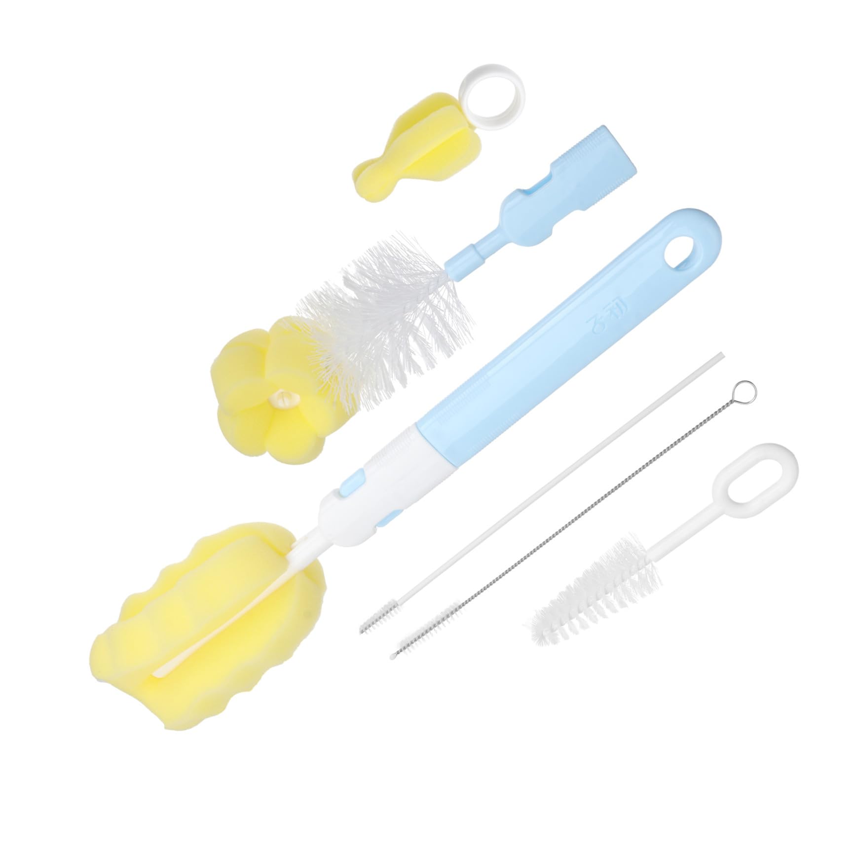 ibasenice 3 Juegos De Estante para Secar Biberones Estante De Secado De Ropa Portátil Botella De para Bebé Traje para Estante De Secado De Botellas Portátil Cepillo para