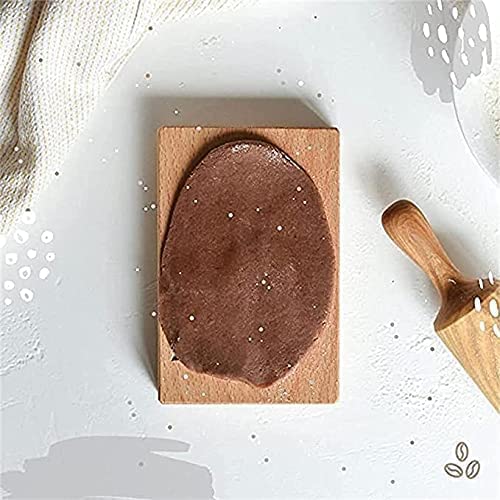Wooden Cookie Molds, Carved Wooden Biscuit Mold Baking Cookie Mold Wooden Kitchen Cookie Cutter Embossing Press Molds Gingerbread Mold Diy Baking Tools (Reindeer) #TOP3