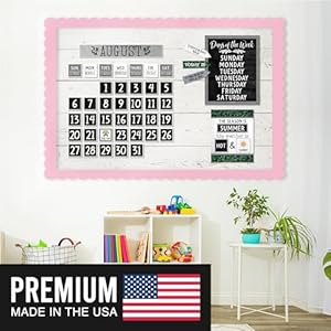 Classroomcalendarsetbulletinboarddecorschoolcalendarforclassroomelementarypreschoolbulletinboarddecorationswithweatherchartseasonsfarmhouseteachermusthaves  Urban Country Home Decor Classroom calendar set bulletin board decorschool calendar for classroom elementary preschool bulletin board decorations with weather chart seasons farmhouse teacher must haves  urban country home decor