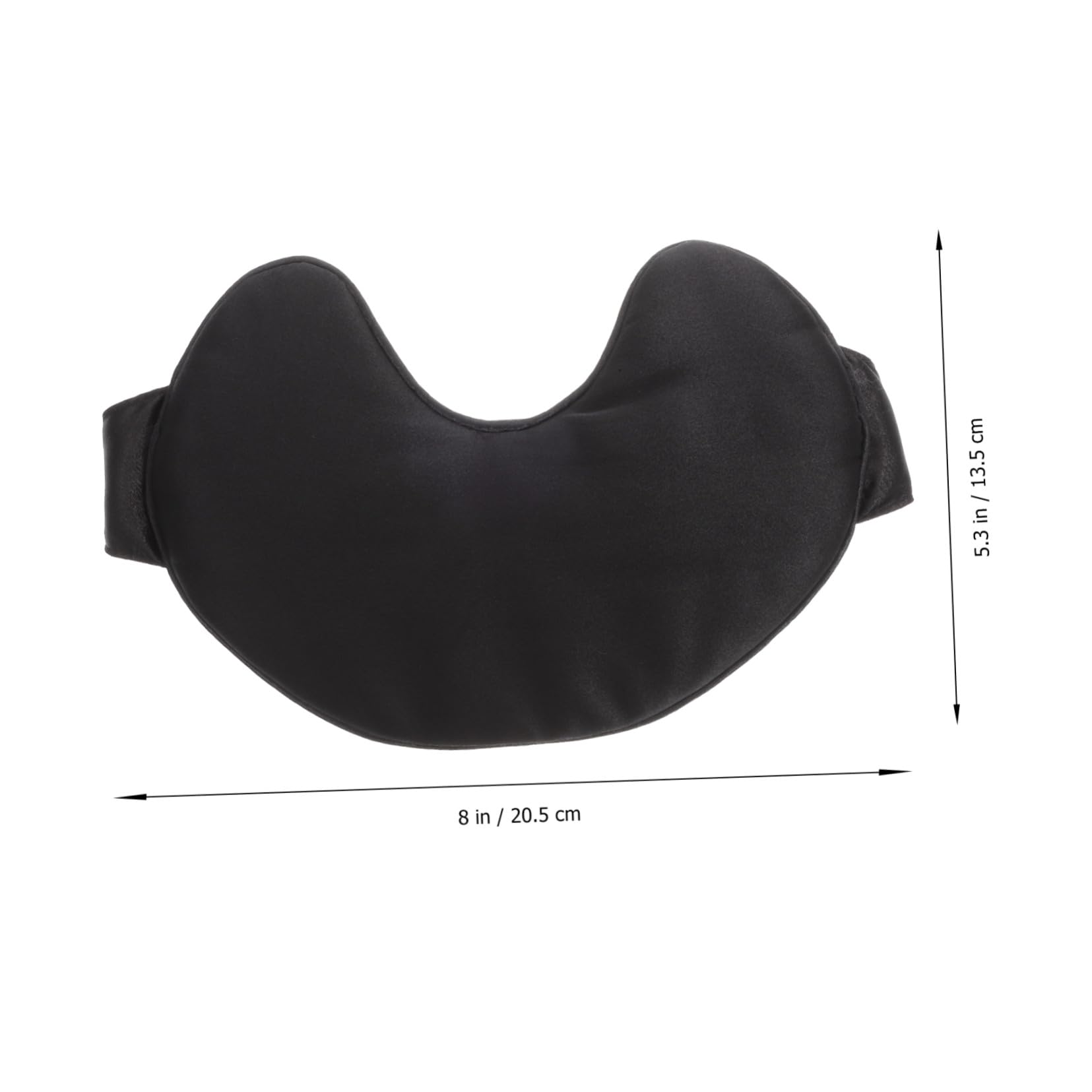 Maschera per Occhi per Dormire in Seta e Cotone Rosa, Leggera | Hotel e Viaggio, Copertura Morbida a Doppia Faccia, Mantiene Trucco Intatto