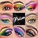 Highly Pigmented Eye Makeup Palette, Matte Shimmer Metallic Eyeshadow Pallet Long Lasting Blendable Natural Colors Make Up Eye Shadows Cosmetics Gift Kit