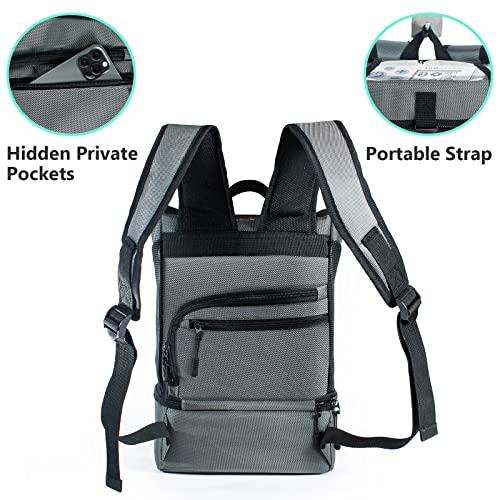 Image of BAGSFY Upgraded Oxygen Concentrator Backpack for Inogen One G5, G3, Lightweight Machine Carrying Bag for Inogen One G5 Accessories and Battery.