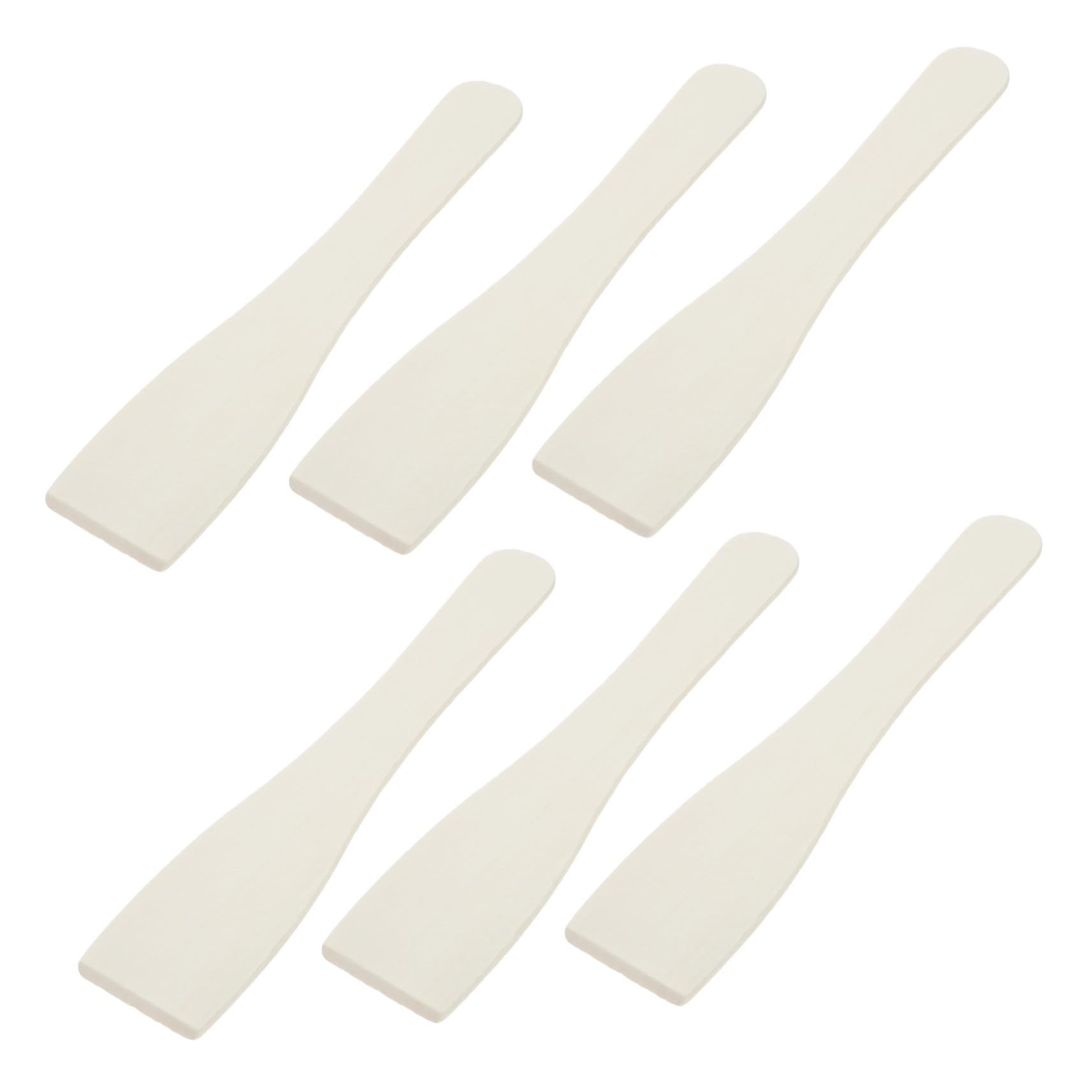 ABOOFAN 6Pcs Wooden Spatula Cooking Utensils for Outdoor Grilling Camping and Home Use Essential Kitchen Tools for Enthusiasts