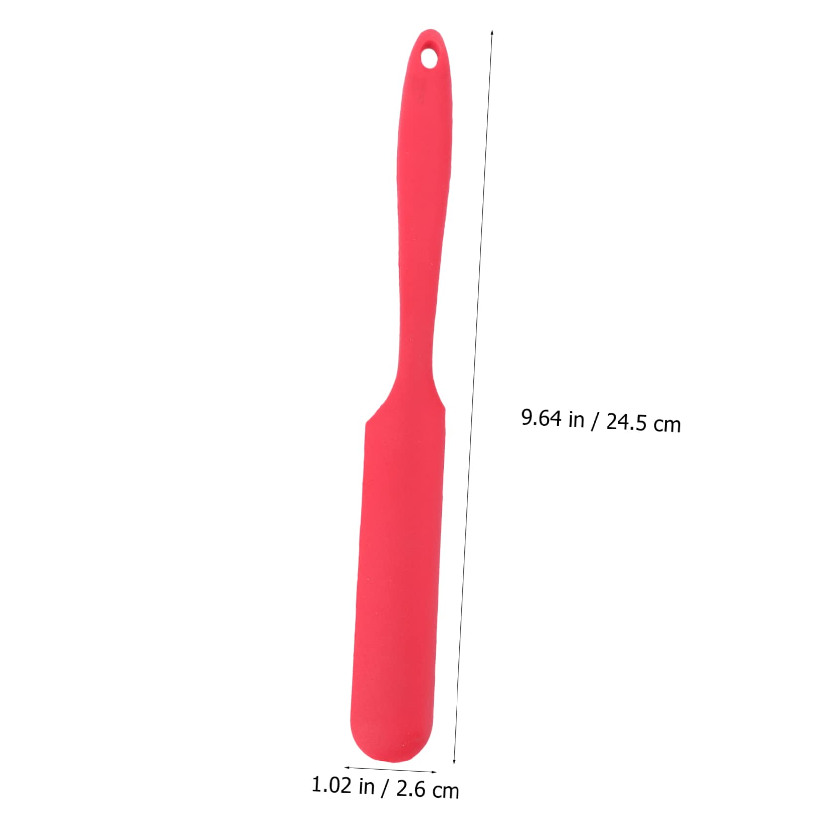 Espátula De Silicona De Mango Resistente Al Calor Para Mezclar Pasteles Raspador De Masa Para Hornear Herramienta De Repostería