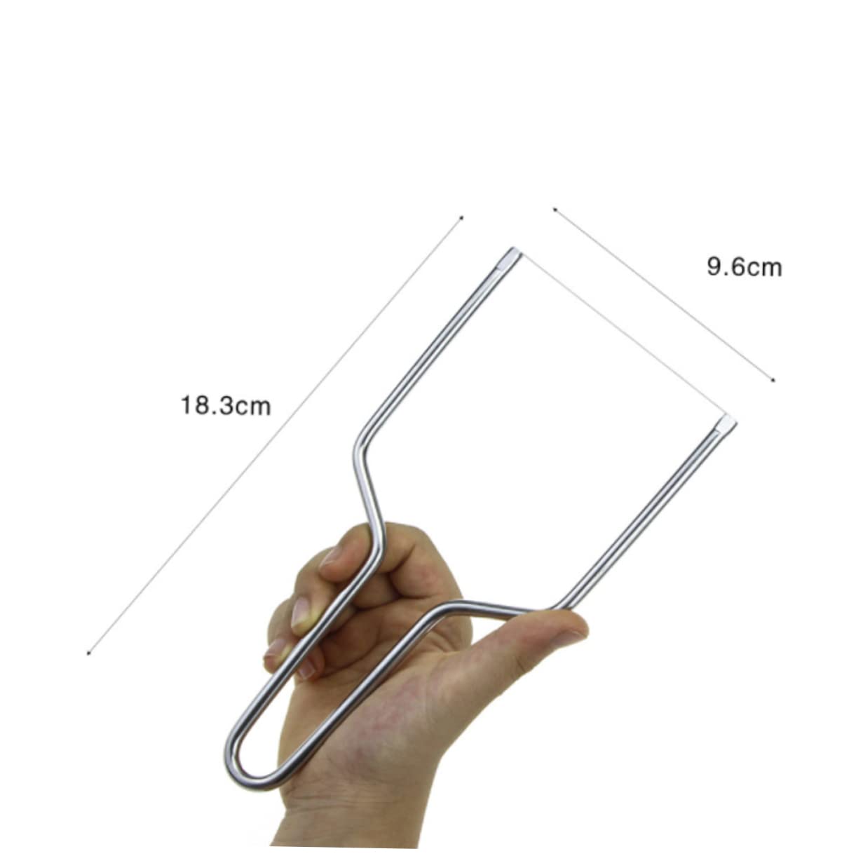 SOLUSTRE 2Pcs Stainless Steel Cheese Slicer Butter Cutter with Ergonomic Handle Multi Functional Kitchen Tool for Efficient Cheese Butter and Bread Cutting for Home and Bakery