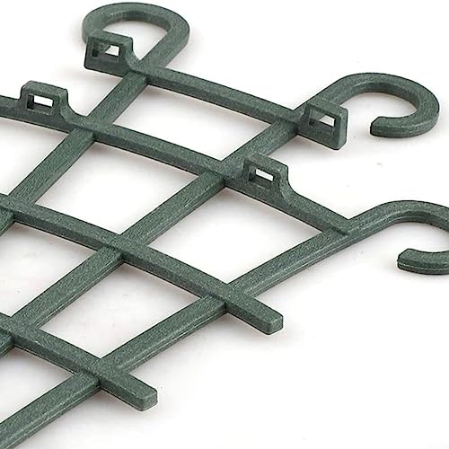 6 stuks plantenondersteuning voor tuin, plantensteunpalen voor klimplanten, stapelbare tuinpalen steunframe voor tomaat pioenroos monstera hortensia's rozen sedum groenten - Afbeelding 5