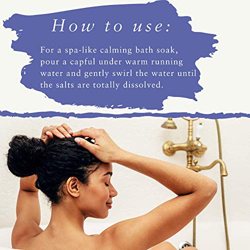 Absolute Aromas Pink Himalayan Bath Salts Set - De-Stress, Lavender and Relaxation - 3 x 125g Jar Himalayan Salts Infused with 100% Pure Essential Oils - Image 4