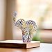Handmade Authentic Murano Glass Millefiori Mosaic Elephant Figurine, 3.5